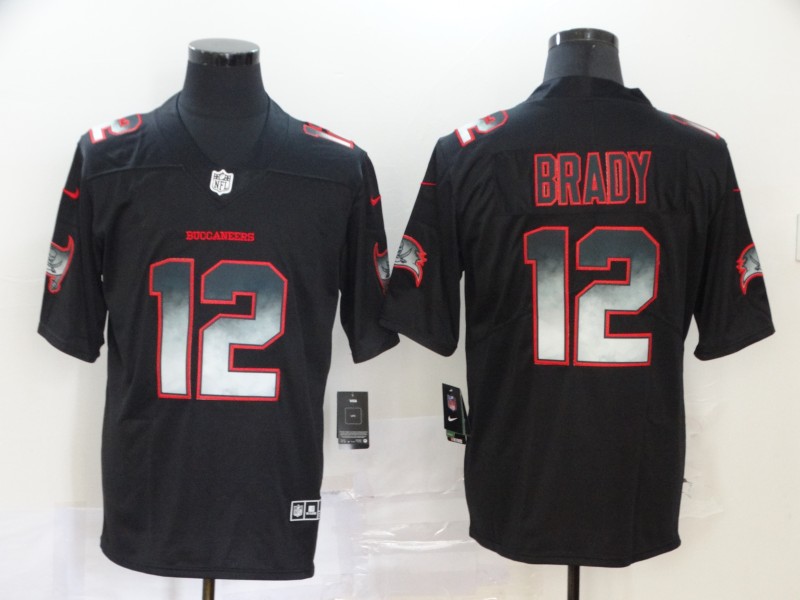Men Tampa Bay Buccaneers 12 Brady black New Nike Limited Vapor Untouchable NFL Jerseys style 3